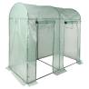 HI Greenhouse with 2 Doors - Spacious & Durable Green Design