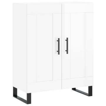 Highboard High Gloss White - Stylish Storage Solution | HipoMarket