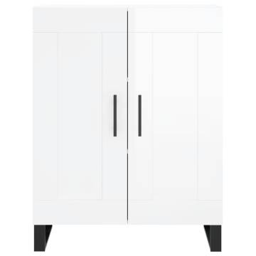 Highboard High Gloss White - Stylish Storage Solution | HipoMarket