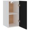 Stylish Hanging Cabinet Black 29.5x31x60 cm - Hipomarket