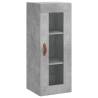 Stylish Highboard Concrete Grey - Durable Engineered Wood | HipoMarket