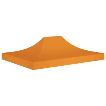 Party Tent Roof 4x3 m Orange - Durable & UV Resistant