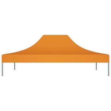 Party Tent Roof 4x3 m Orange - Durable & UV Resistant