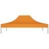 Party Tent Roof 4x3 m Orange - Durable & UV Resistant