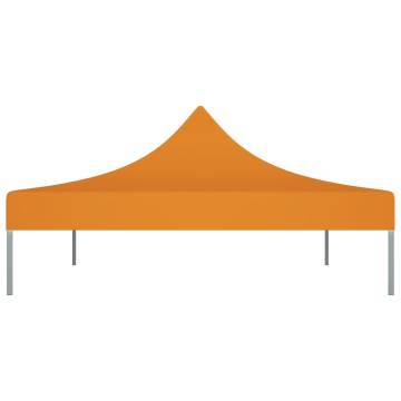 Party Tent Roof 4x3 m Orange - Durable & UV Resistant