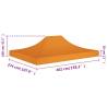 Party Tent Roof 4x3 m Orange - Durable & UV Resistant