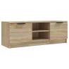 Stylish TV Cabinet Sonoma Oak | Quality Engineered Wood