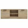 Stylish TV Cabinet Sonoma Oak | Quality Engineered Wood