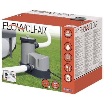 Bestway Flowclear Swimming Pool Filter Pump - 5678 L/h Capacity