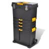 Portable Tool Case Chest Trolley - Durable & Spacious Storage