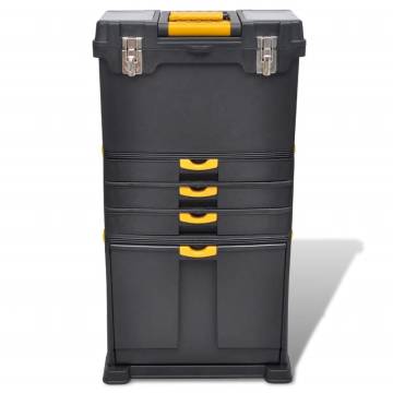 Portable Tool Case Chest Trolley - Durable & Spacious Storage