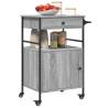 Kitchen Trolley Grey Sonoma 56x43 cm - Durable & Stylish Storage