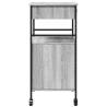 Kitchen Trolley Grey Sonoma 56x43 cm - Durable & Stylish Storage