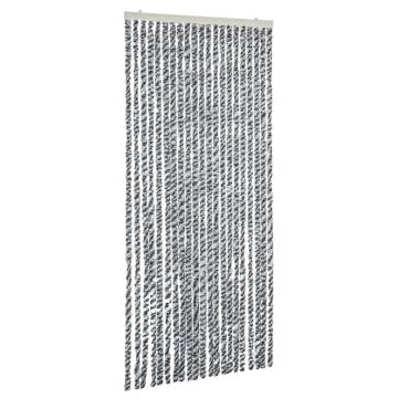 Fly Curtain Grey & Black/White 56x200 cm | Insect Protection