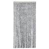 Fly Curtain Grey & Black/White 56x200 cm | Insect Protection