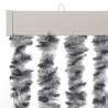 Fly Curtain Grey & Black/White 56x200 cm | Insect Protection