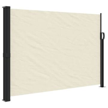 Retractable Side Awning Cream 140x300 cm | Hipomarket