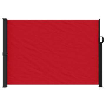 Retractable Side Awning Red 140x300 cm - Privacy for Outdoors