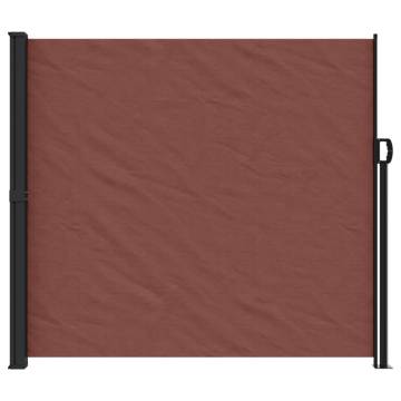 Retractable Side Awning Brown 180x300 cm | Hipomarket UK