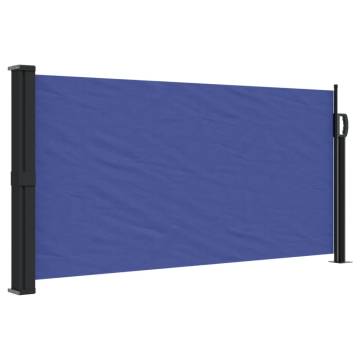 Retractable Side Awning Blue - 100x500 cm | HipoMarket UK