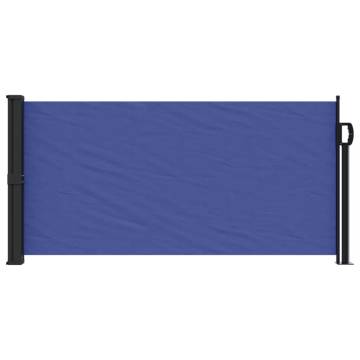 Retractable Side Awning Blue - 100x500 cm | HipoMarket UK