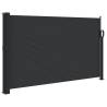 Retractable Side Awning Black 120x600 cm - Privacy & Protection