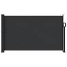 Retractable Side Awning Black 120x600 cm - Privacy & Protection