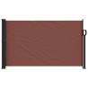 Retractable Side Awning Brown 120x600 cm - Hipomarket UK