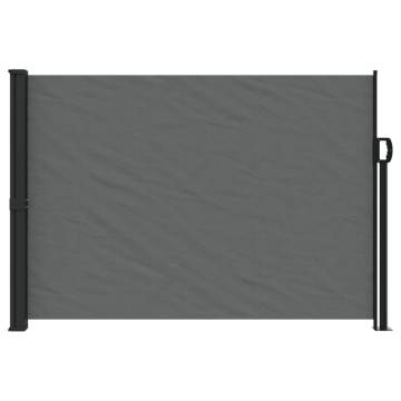 Retractable Side Awning Anthracite 140x600 cm - Hipomarket