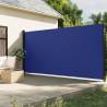 Retractable Side Awning Blue 220x600 cm Colour blue Size 220 x 600 cm Quantity in Package 1 