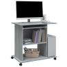 Computer Desk Grey Sonoma - Compact & Stylish 80x50x75 cm