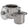 Eurotrail Melrose 2 Piece Cookware Set | Durable Stainless Steel