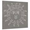 Garden Wall Decoration - Corten Steel Sun Design 55x55 cm