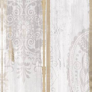 Grosfillex Taiga Wallcovering Tile Set - 9 Pieces 15.4x120 cm