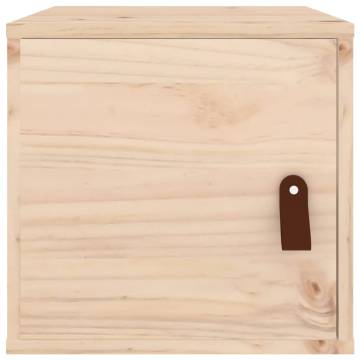 Wall Cabinet 31.5x30x30 cm - Solid Pine Wood | HipoMarket