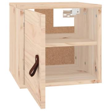 Wall Cabinet 31.5x30x30 cm - Solid Pine Wood | HipoMarket