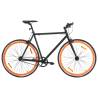 Fixed Gear Bike Black and Orange 700c 59 cm Colour black and orange Frame size 59 cm Number of 1 