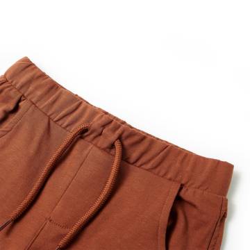 Kids' Brown Shorts with Drawstring - Size 116 | HipoMarket