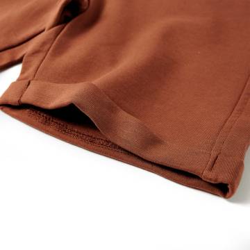 Kids' Brown Shorts with Drawstring - Size 116 | HipoMarket