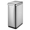 EKO Waste Bin Touch Bar 30 L - Matte Silver | Hipomarket