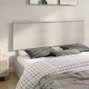 Elegant White Pine Bed Headboard | 184x6x82.5 cm