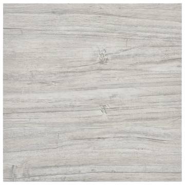 Self-Adhesive Flooring Planks - Light Grey - 55 pcs | Hipomarket