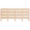 Stylish Solid Wood Pine Headboard - 120x3x80 cm