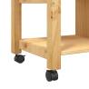 Kitchen Trolley MONZA - Solid Pine Wood | Hipomarket