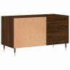 Stylish Record Cabinet in Brown Oak - 85x38x48 cm