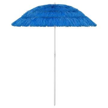 Hawaii Beach Umbrella Blue 180 cm - UV Protection & Durability