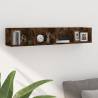 CD Wall Shelf Smoked Oak 100x18x18 cm Engineered Wood Colour smoked oak Quantity in Package 1 Number of Pieces 