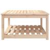 Garden Table 82.5x82.5x45 cm Solid Pine - Elegant Outdoor Furniture