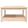 Garden Table 82.5x82.5x45 cm Solid Pine - Elegant Outdoor Furniture