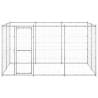 Outdoor Dog Kennel - Galvanised Steel 7.26 m² | HipoMarket